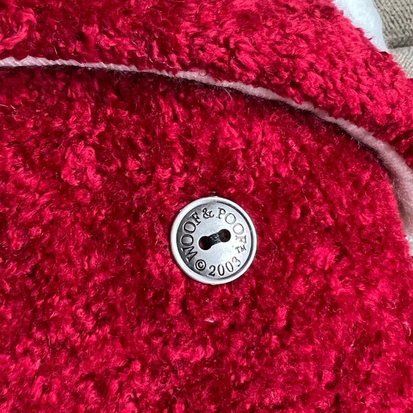 VTG Woof & Poof 2003 XLarge Santa w W&P Button & tag - Picture 4 of 5